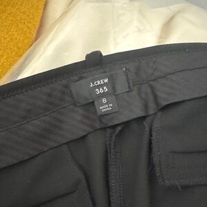J. Crew Classic Black Trousers